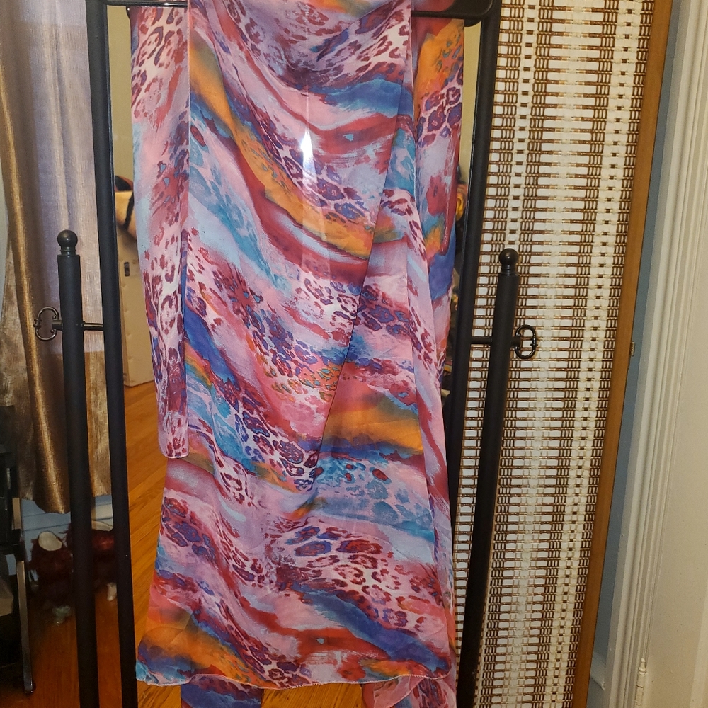 Colorful lightweight duster - Picture 3 of 3